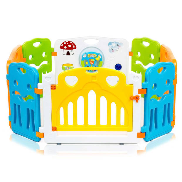 Grondbox, kruipbox, speelbox, playpen, baby, peuter en kind afscherming - Colours-