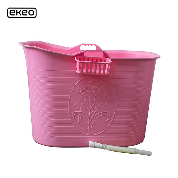 LIFEBATH - Zitbad Nancy - 200L - Bath Bucket - Roze