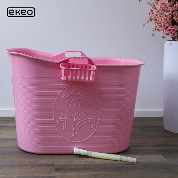 LIFEBATH - Zitbad Nancy - 200L - Bath Bucket - Roze