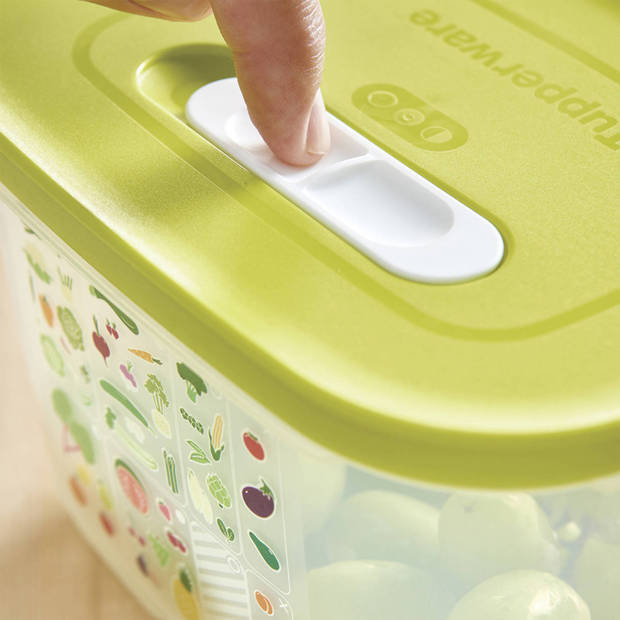 Tupperware FridgeSmart - 3-delige set - Vershoudbakjes - Groen