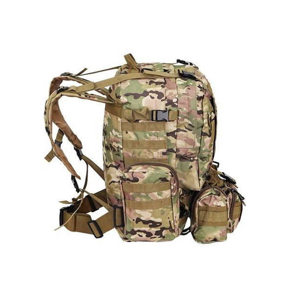 Waterdichte militaire buitensport rugzak met camouflage 48,5L