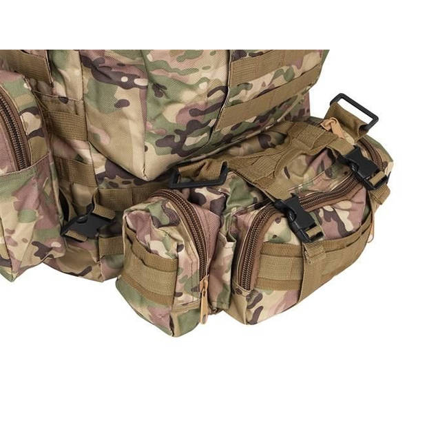 Waterdichte militaire buitensport rugzak met camouflage 48,5L