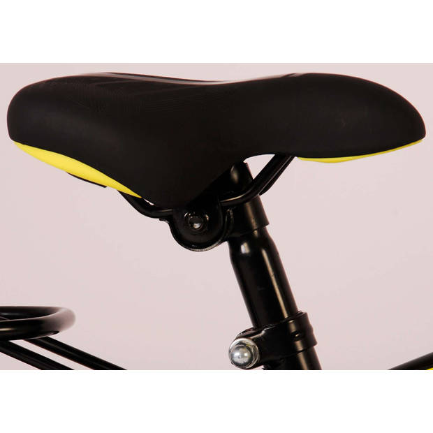 Volare Jongensfiets Thombike 12 Inch 21,5 cm Jongens Terugtraprem Zwart/Geel