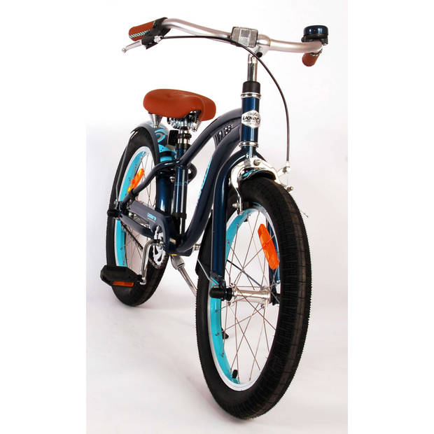 Volare Miracle Cruiser Kinderfiets - Jongens - 18 inch - Mat Blauw