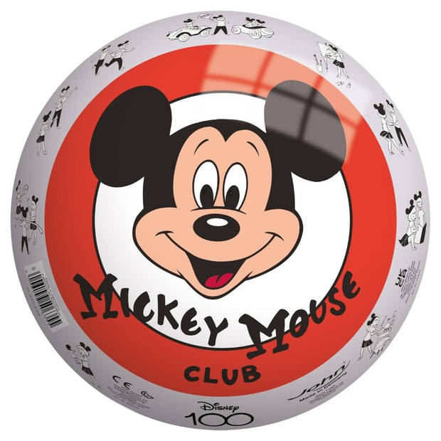 Bal - Voordeelverpakking - Mickey Mouse - 23 cm - 100 stuks