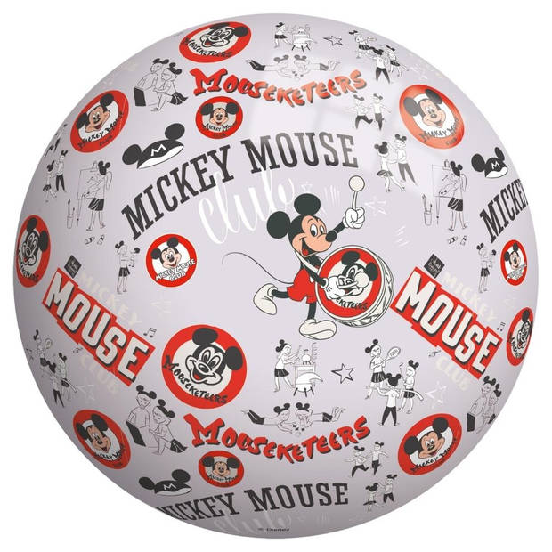 Bal - Voordeelverpakking - Mickey Mouse - 23 cm - 5 stuks