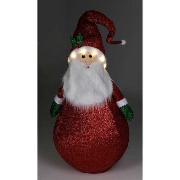 Christmas Decoration Kerstman figuur - 200 cm - met LED licht - kerstverlichting figuur