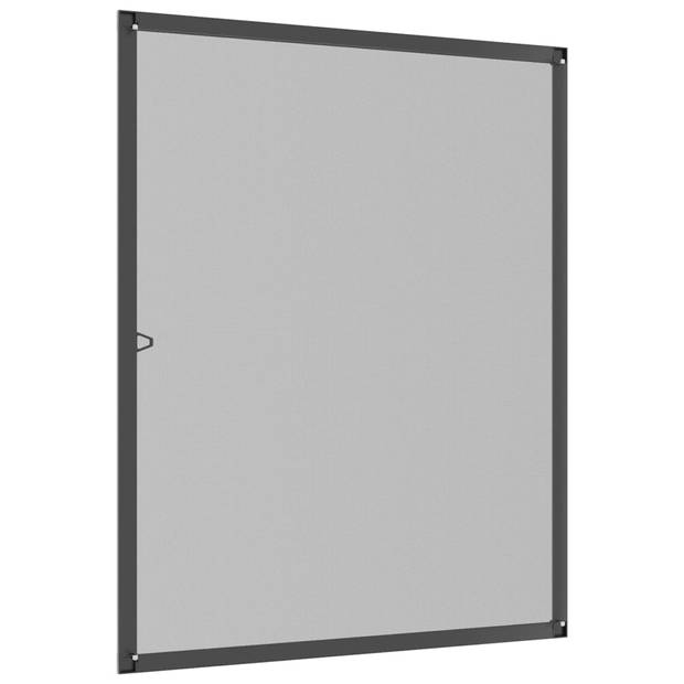 vidaXL Raamhor 80x100 cm antracietkleurig