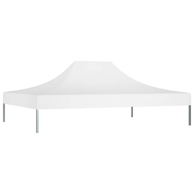 vidaXL Partytentdak 270 g/m² 4,5x3 m wit