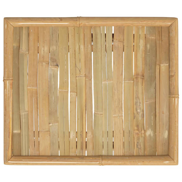 vidaXL Tuintafel 65x55x30 cm bamboe