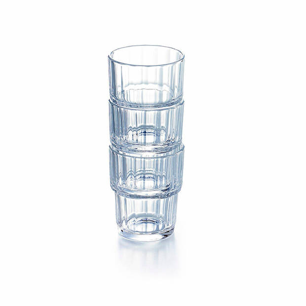 Arcoroc Tumbler Norvege Gehard Glas 200 ml - 6 Stuks