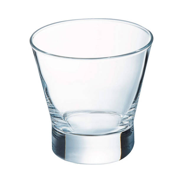 Glazenset Arcoroc Shetland Transparant Glas 12 Stuks (250 ml)