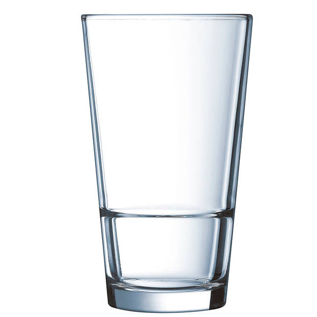 Glazenset Arcoroc Stack Up Transparant Glas (470 ml) (6 Stuks)