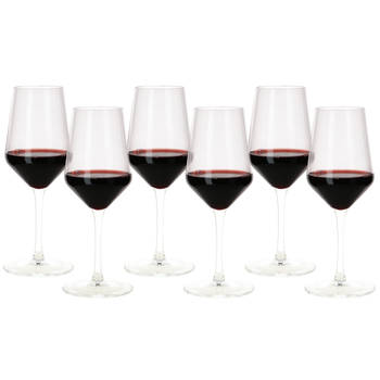 Vinata L'Aquila wijnglazen 56cl - 6 stuks - Rode wijnglazen set - Wijnglas kristal