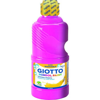 Giotto Plakkaatverf School Paint Junior 250 Ml Magenta