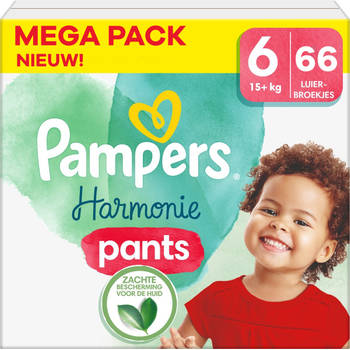 Pampers - Harmonie Pants - Maat 6 - Mega Pack - 66 stuks - 15+ KG