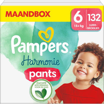 Pampers - Harmonie Pants - Maat 6 - Maandbox - 132 stuks - 15+ KG