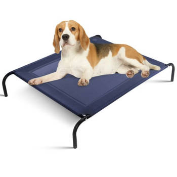 Zenzee - Hondenbed - Hondenstretcher - Honden ligbed - Hondenmand - XL - 110x68cm - Blauw