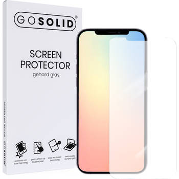 GO SOLID! Apple iPhone 12 screenprotector gehard glas