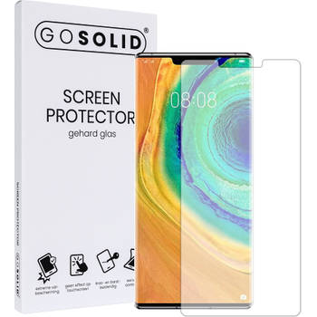 GO SOLID! Screenprotector voor Huawei Mate 30 E Pro 5G gehard glas
