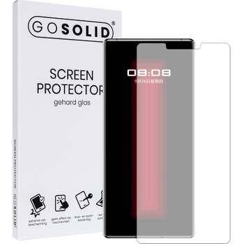 GO SOLID! Screenprotector voor Huawei Mate 30/Mate 30 RS Porsche Design gehard glas