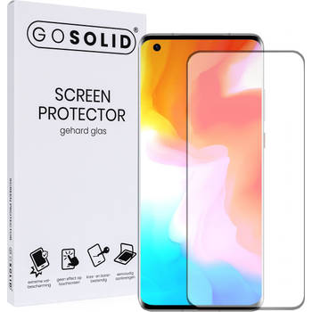 GO SOLID! Screenprotector voor Oppo Find X3 gehard glas