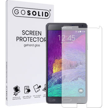 GO SOLID! Samsung Galaxy Note 4 screenprotector gehard glas