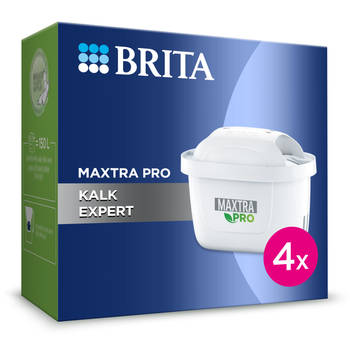 BRITA PRO Kalk Expert Waterfilters (4-pack) - Krachtige Kalkbescherming voor Schoner Water