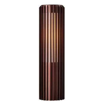 Nordlux Buitenlamp Aludra paal H 45 cm bruin metallic
