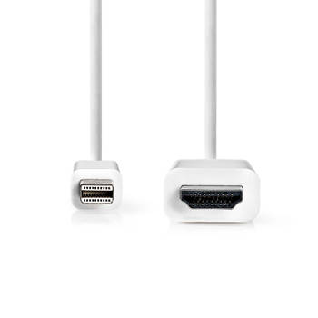Nedis Mini DisplayPort-Kabel - CCGL37600WT20