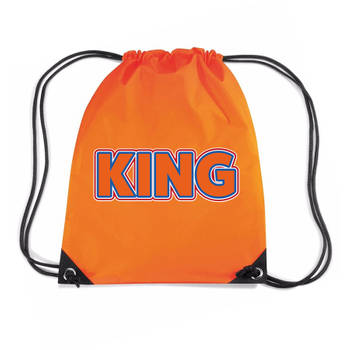 Oranje Koningsdag rugzak - king - waterafstotend - 45 x 34 cm - Rugzakken