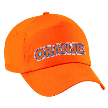 Oranje pet - oranje Koningsdag pet - voor dames en heren - Verkleedhoofddeksels