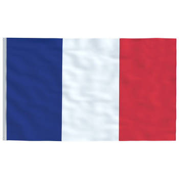 The Living Store Franse vlag Tuin - Sport - 90x150 cm - Polyester