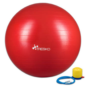 Yogabal Groen 55 cm, Trainingsbal, Pilates, gymbal