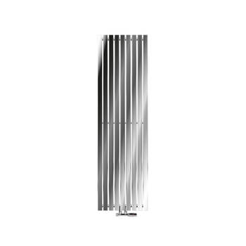 Badkamerradiator Stella 480x1600 mm chroom met wandaansluitset