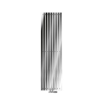 Badkamerradiator Stella 480x1800 mm chroom met wandaansluitset