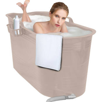 LIFEBATH - Zitbad Mira - Bath Bucket XL - Inclusief badrek - 400L - Ligbad 122 cm - Costa Rica