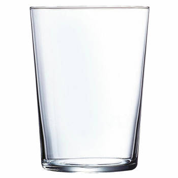 Glazenset Luminarc Cider Transparant Glas (530 ml) (4 Stuks)