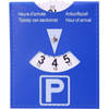 Parkeerschijf Parkeerkaart - Blauwe Zone schijf/kaart voor parkeren