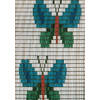 Vliegengordijnenexpert Hulzen Vlinders Gekleurd - 90x210cm