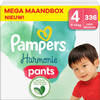 Pampers - Harmonie Pants - Maat 4 - Mega Maandbox - 336 stuks - 9/15 KG