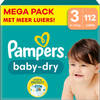 Pampers - Baby Dry - Maat 3 - Mega Pack - 112 stuks - 6/10 KG