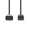 Nedis DisplayPort-Kabel - CCGL37100BK20