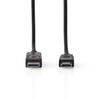 Nedis DisplayPort-Kabel - CCGL37101BK20