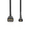 Nedis High Speed ??HDMI-Kabel met Ethernet - CVGL34700BK15