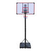 Engelhart Basketbalpaal verstelbaar 270-305 cm met standaard Basketbalstandaard mobiel & verrijdbaar