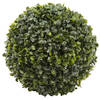 Buxus bol kunstplant - D26 cm - groen - kunststof - Kunstplanten