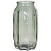 Bellatio Design Bloemenvaas - lichtgroen - glas - D12 x H22 cm - Vazen