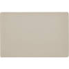 Zeller placemats - 1x - vegan leer - creme - 45 x 30 cm - Placemats