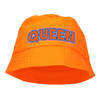 Oranje Koningsdag zonnehoed - queen - 57-58 cm - Verkleedhoofddeksels